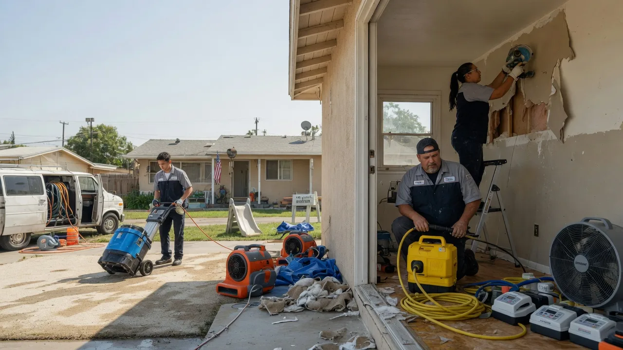 Water Damage Restoration in Rogers, TX near me